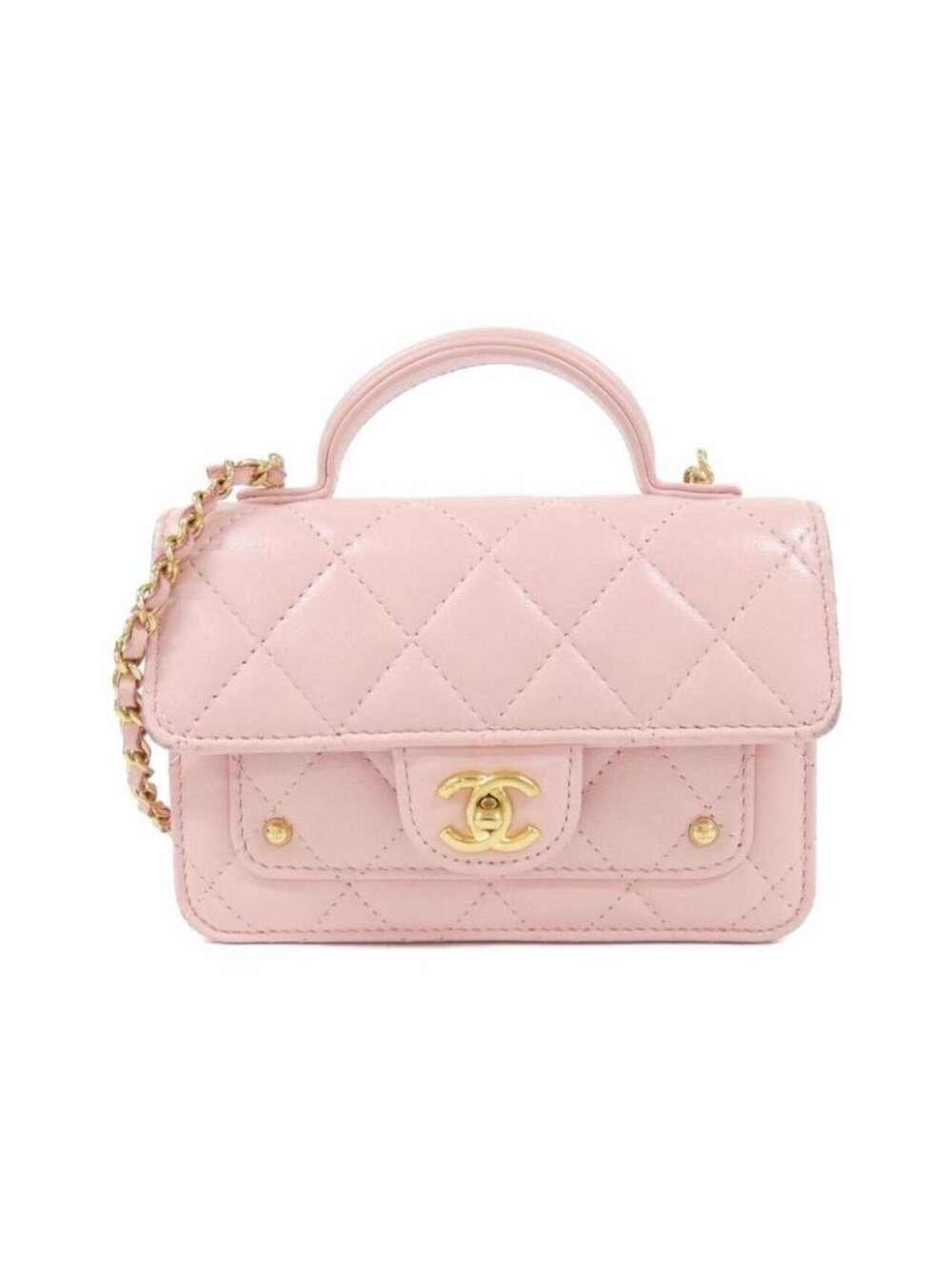 Chanel Chain Clutch Pink - Picture 1 of 10